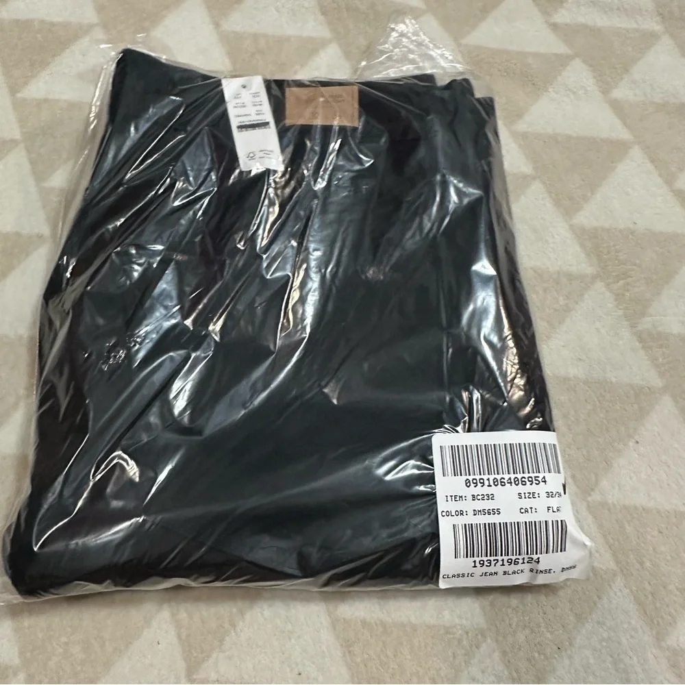 Jcrew Classic Straight-fit jean in black wash